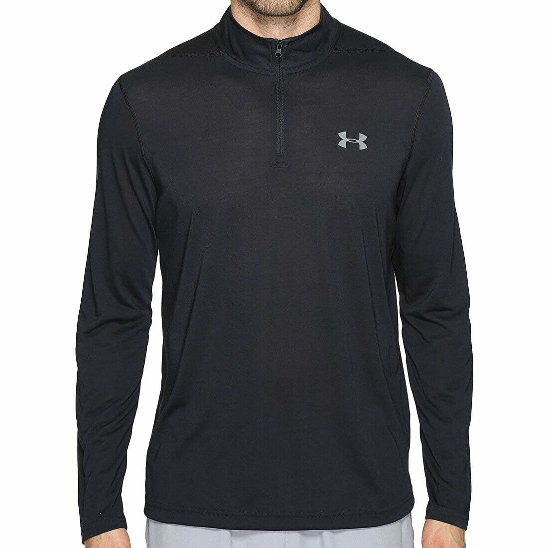 Under Armour Threadborne Zip Pullover Shirt Mens Size Large Long Sleeve gallery