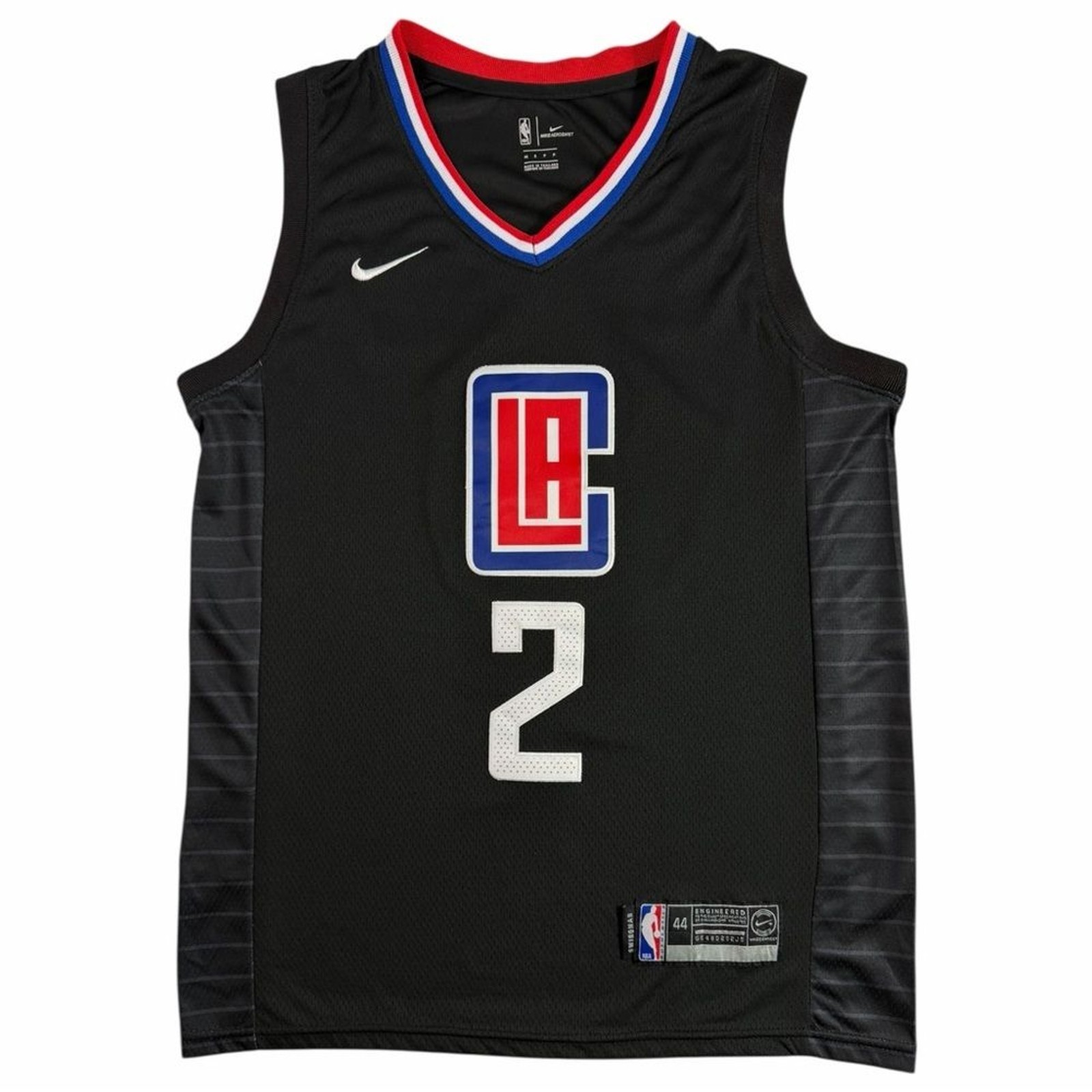 Nike Kawhi Leonard Clippers #2 NBA Statement Edition Black Swingman Jersey S gallery