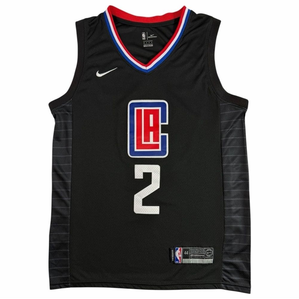 Nike Kawhi Leonard Clippers #2 NBA Statement Edition Black Swingman Jersey S