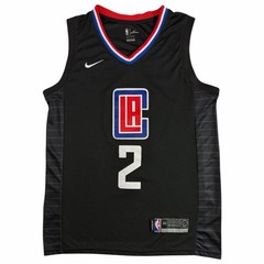 Nike Kawhi Leonard Clippers #2 NBA Statement Edition Black Swingman Jersey S