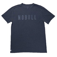NOBULL Mens Super Soft Workout Tee Size Large Blue Athletic Training Gym