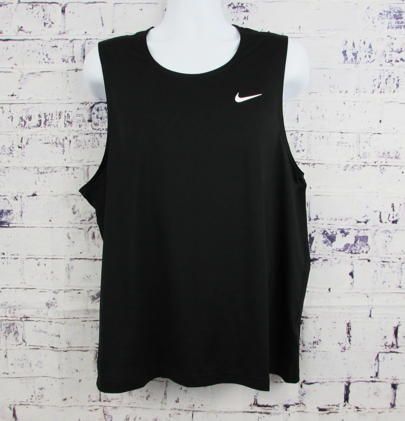 Nike Men's Dri-FIT Training Basketball Tank Top Black M/ DV9813-010 NWT. gallery