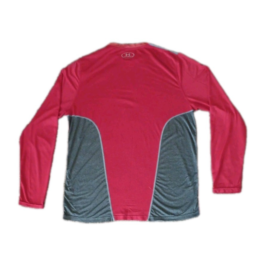 UNDER ARMOUR BASEBALL FITTED HEATGEAR L/S T-SHIRT POLY/SPANDEX Mens Size XL gallery
