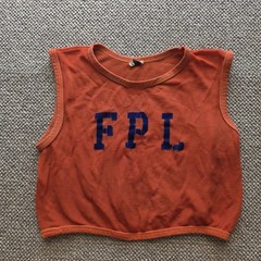 VTG 70s Mesh Tank Top Jersey Mens Medium