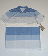 Nike Dri-FIT Victory + Golf Polo Blue Stripe FZ7452-489 Men’s Size XL NWT