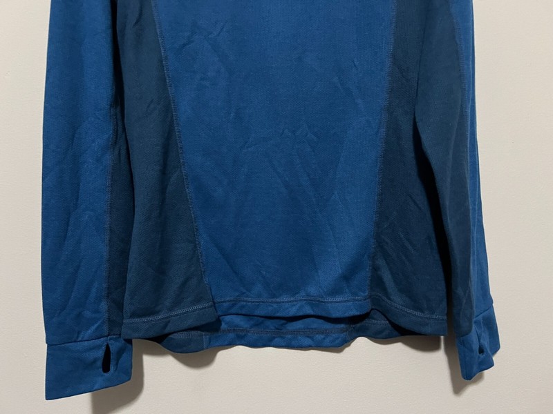 🥶 LL Bean Base Layer Light Weight Medium M Long Sleeve 🥶 Thumb Holes gallery