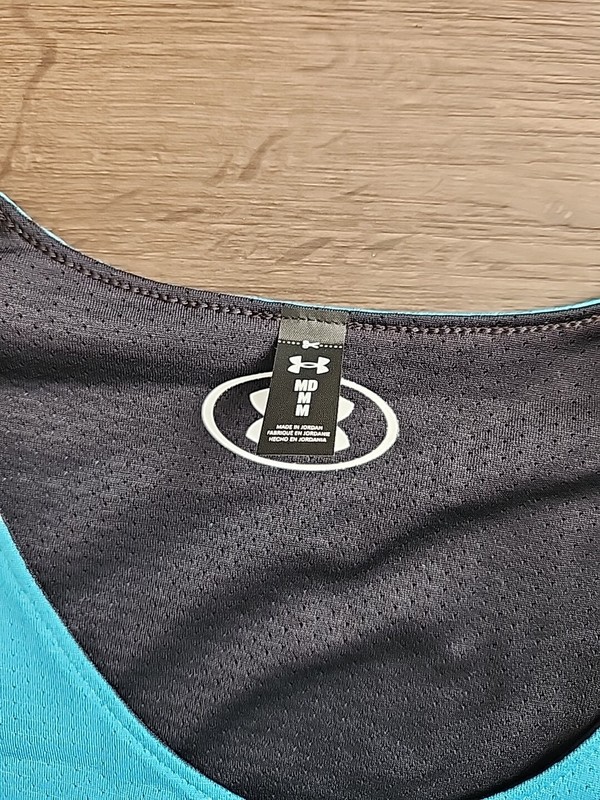 Medium UA Men's Project Rock Reversible Mesh Tank Sleeveless Workout Jersey gallery