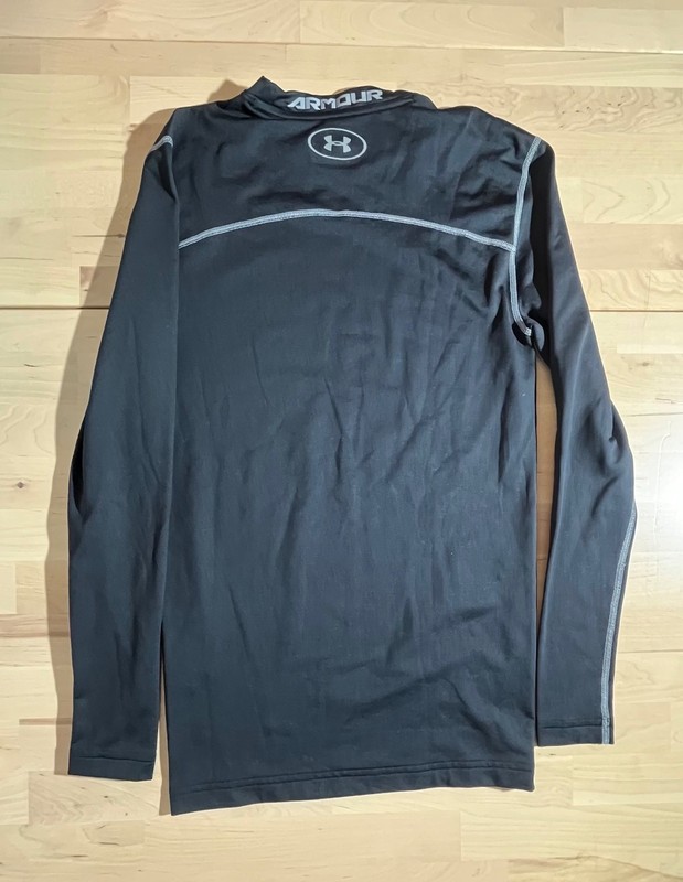 Under Armour ColdGear Compression Mock Neck Base Layer - Black (Size M) gallery