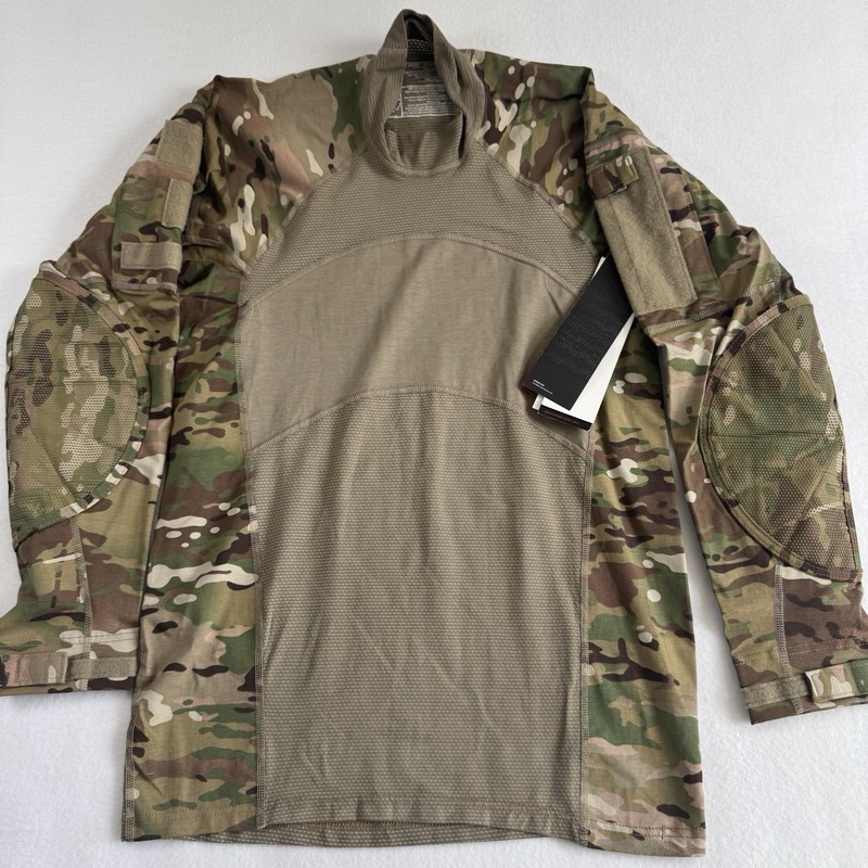 Massif Army Combat Shirt ACS Flame Resistant Mens Med Multi-Camo Long Sleeve NEW gallery