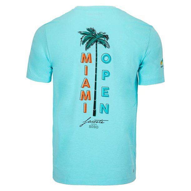 Lacoste Men's T- Shirt Miami Open 2020 Spine Tattoo Graphic Tennis gallery
