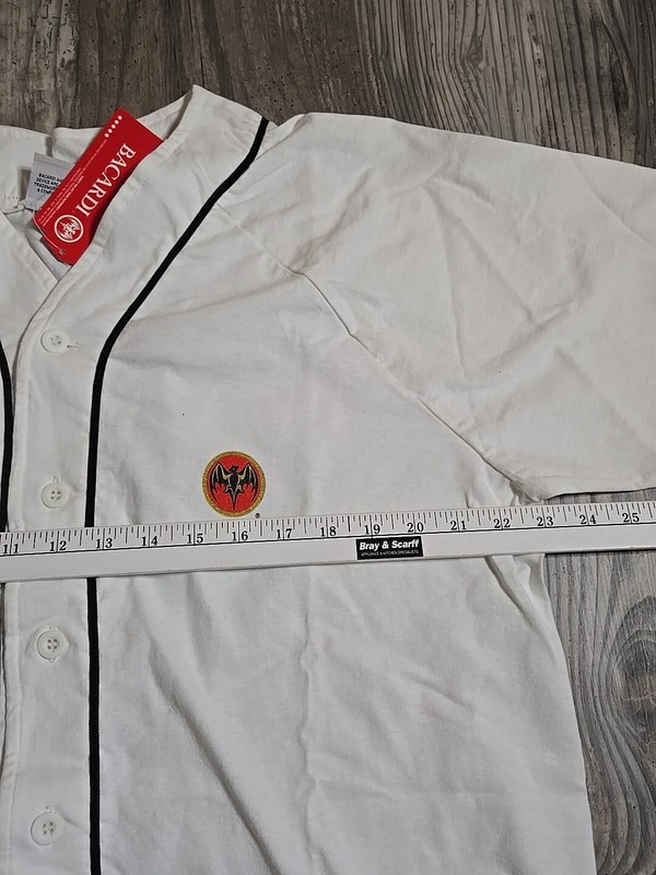 Bacardi Baseball Jersey NEW Size Large gallery