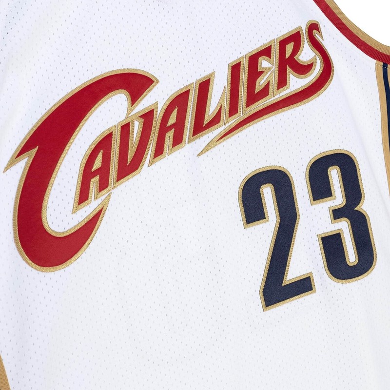 MITCHELL & NESS NBA AUTHENTIC JERSEY CLEVELAND CAVALIERS 03 LEBRON JAMES gallery