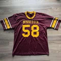 Vintage Spanjian Pasadena Football Jersey Mens Large Minnesota Gophers
