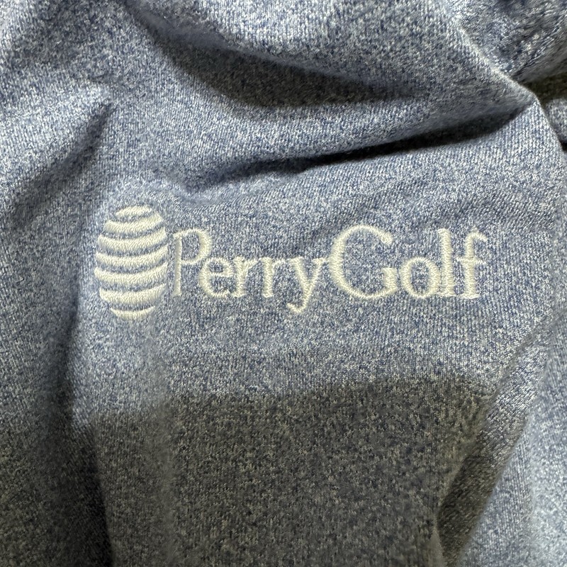 Turtleson Siro 1/4 Zip Pullover 3XL Blue Heather Golf Stretch Performance New gallery