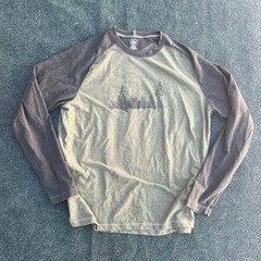 REI Mens XL Pine Green Forest Long Sleeve Crew Neck Shirt Hiking
