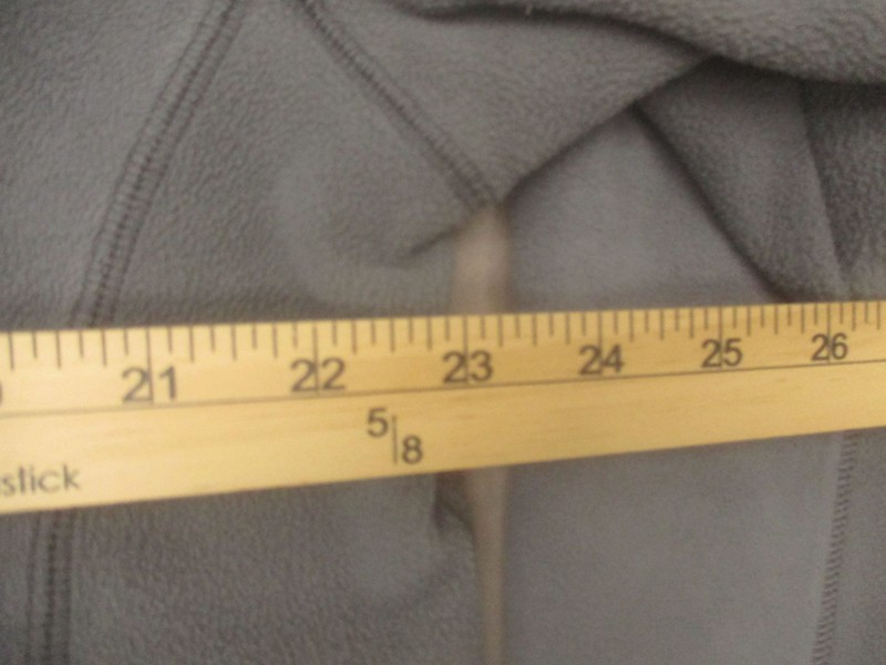 Columbia Size L Mens Gray Fleece Shell Pocket Full Zip Outdoor Hiking Jacket 926 gallery