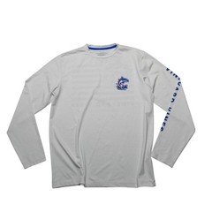 Vineyard Vines Shirt Mens Small White Long Sleeve Performance USA Flag Fishing