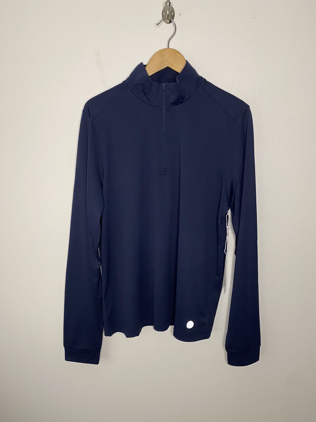 OUTERKNOWN Active Vitality Half Zip Moisture Wicking Pullover Golf Men Size Larg gallery