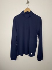 OUTERKNOWN Active Vitality Half Zip Moisture Wicking Pullover Golf Men Size Larg