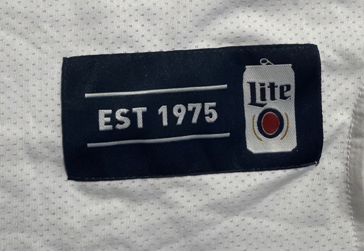 Miller Lite Beer Basketball Jersey #75 Miller Time Men’s 2XL Retro White Party gallery