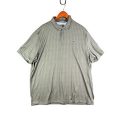 Lacoste Sport AOP Regular Fit Performance Golf Polo Shirt UV Protect Mens 3XL