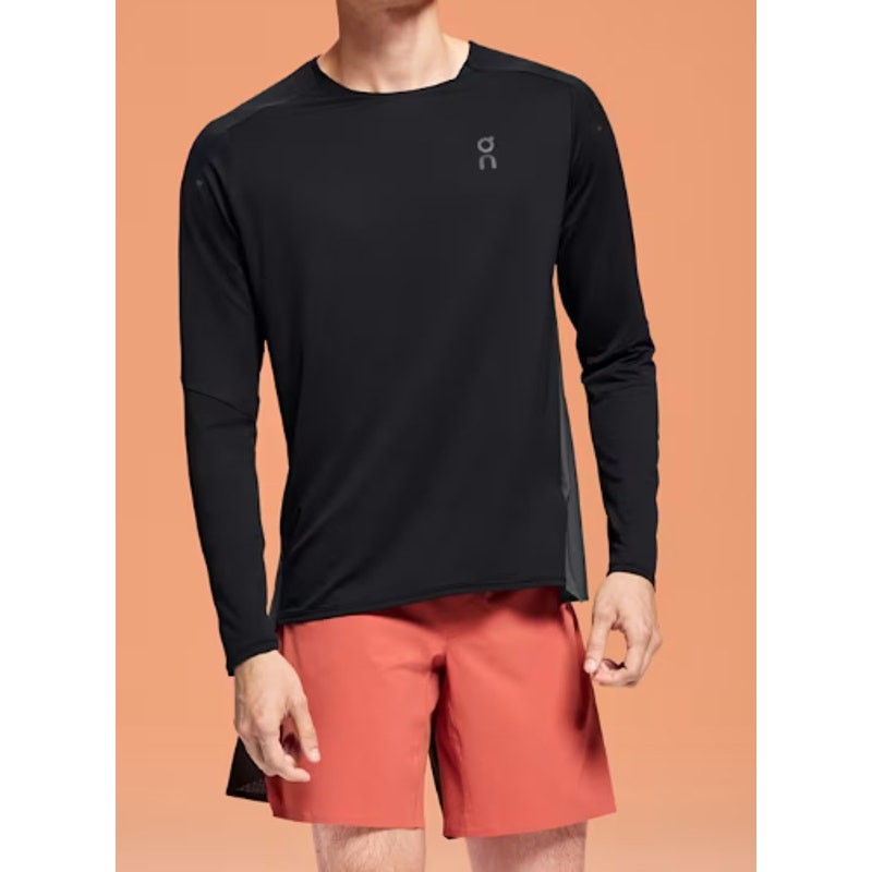 New On Running, On Cloud Men's Performance Long-T Shirt, Black Size Medium gallery