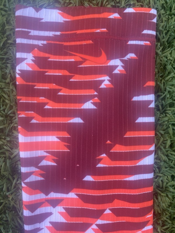 New Nike Pro Elite Dri-Fit ADV Arm Sleeves Track & Field Red Orange White Size S gallery