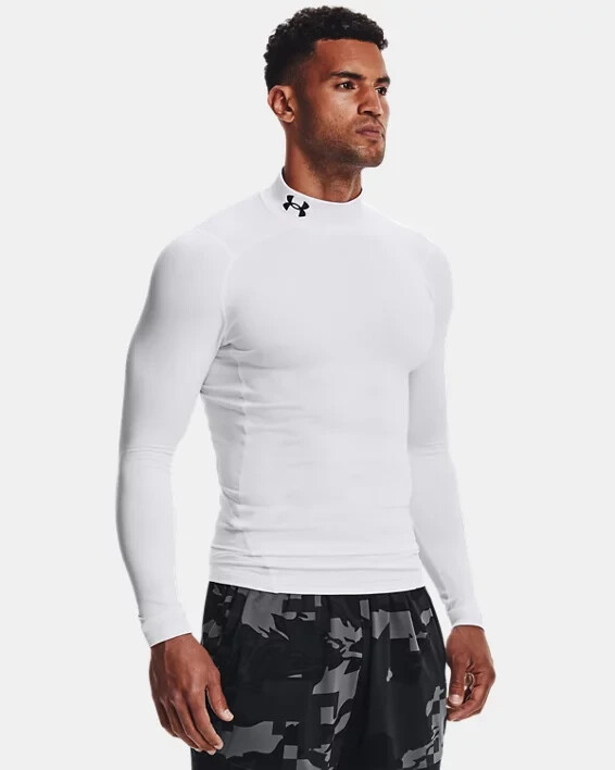 Under Armour Men's UA Compression Long Sleeve ColdGear Comp Mock Turtleneck gallery