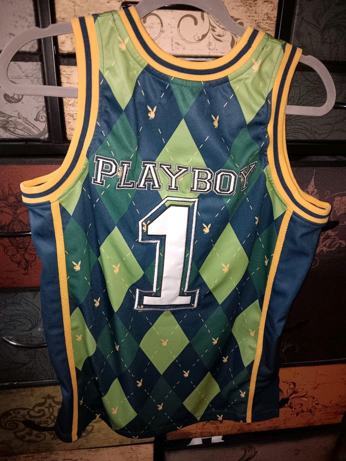 Playboy Basketball Jersey Sz Sm gallery