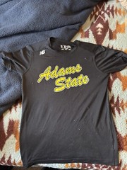 Adams State University Team Issue New Balance Elite Running Shirt Sz S