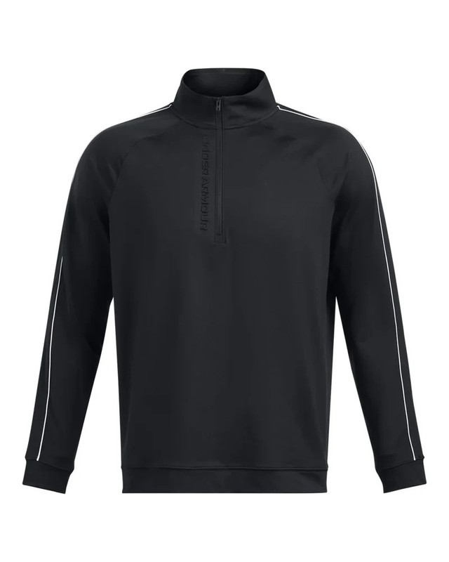 Under Armour UA Storm Midlayer 1/2 Zip Men's XL Black Golf Jacket 1383143 NWT gallery