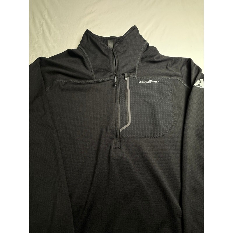 Eddie Bauer First Ascent Free Heat Full Zip Jacket Men's XL Tall Black Outdoor gallery