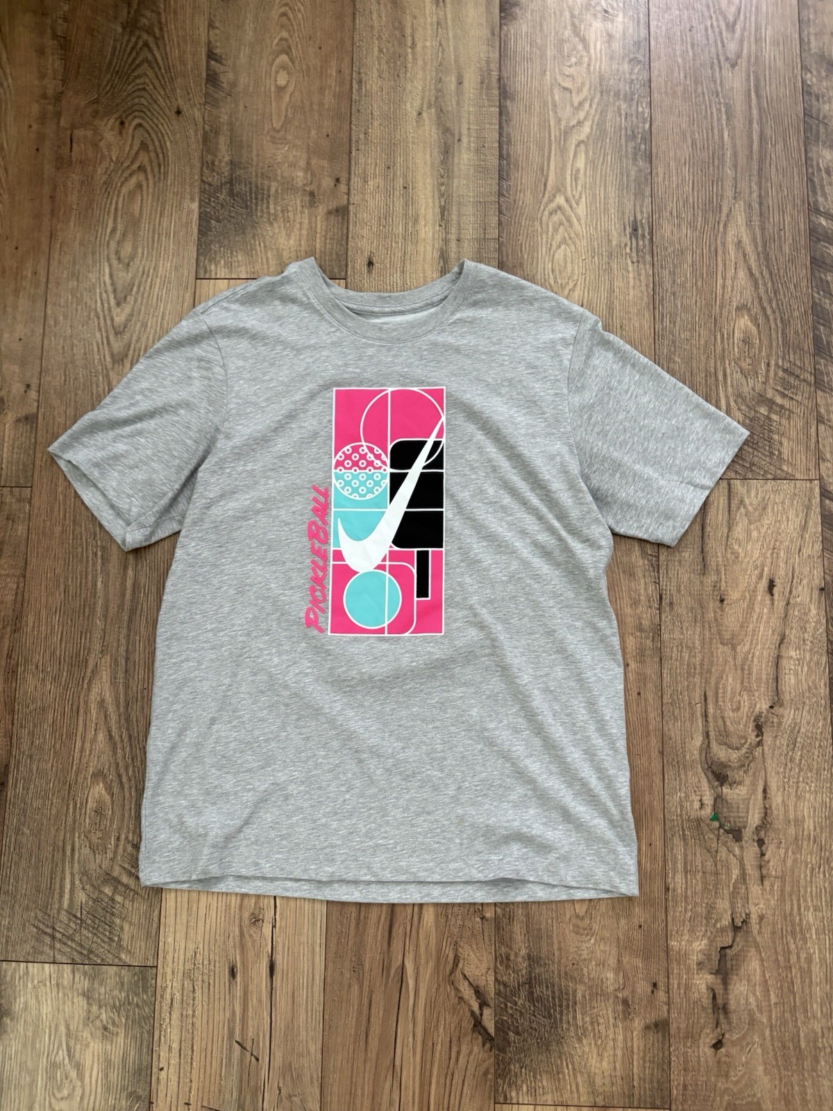 NIKE Pickleball Dri-Fit T-Shirt WHITE Tee Sz Medium gallery