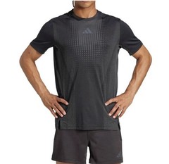 $70 Adidas Men’s Air Chill Climacool+ T- Running Shirt JI8196- Black- Large -New