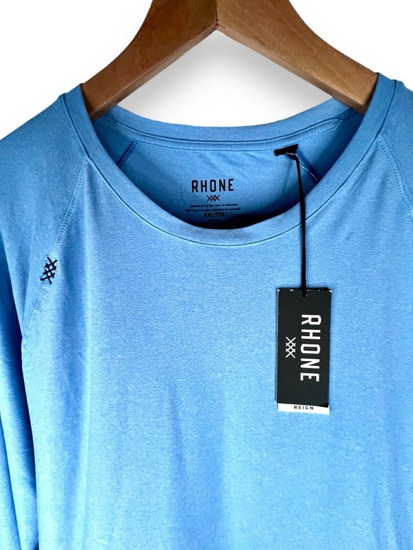 RHÔNE New 2XL Reign UPF50 Quick Dry Anti Odor Soft Stretch Long Sleeve Shirt XXL gallery
