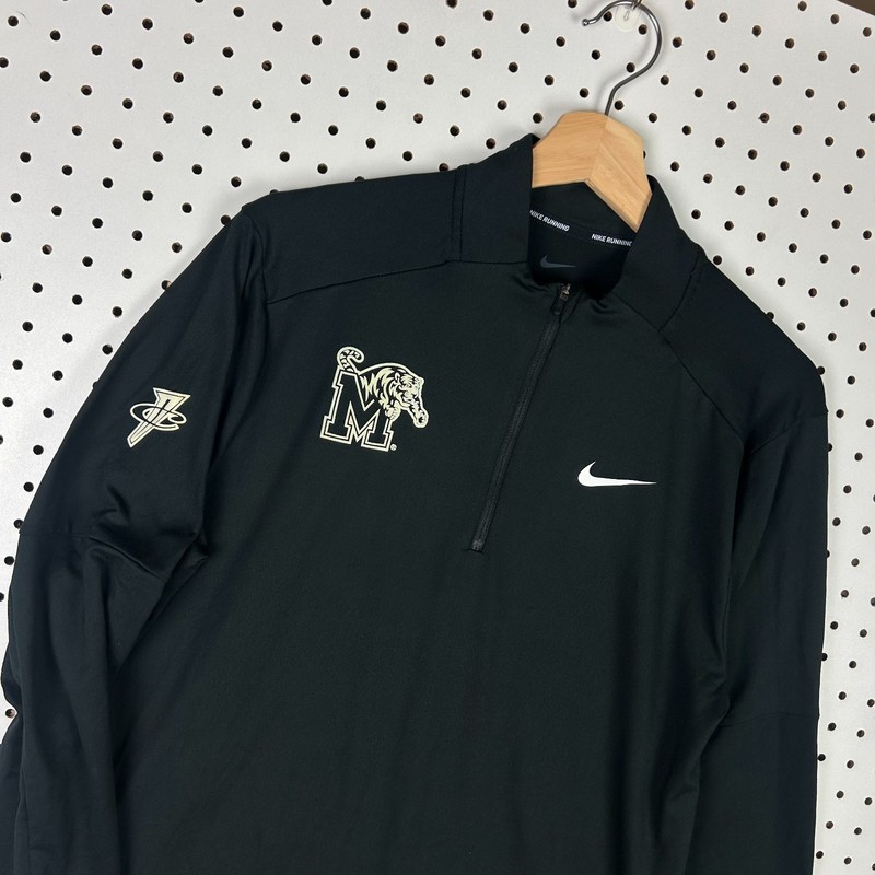 Nike 1 Cent Memphis Tigers Medium Quarter Zip Black Basketball Penny 901 Dri Fit gallery