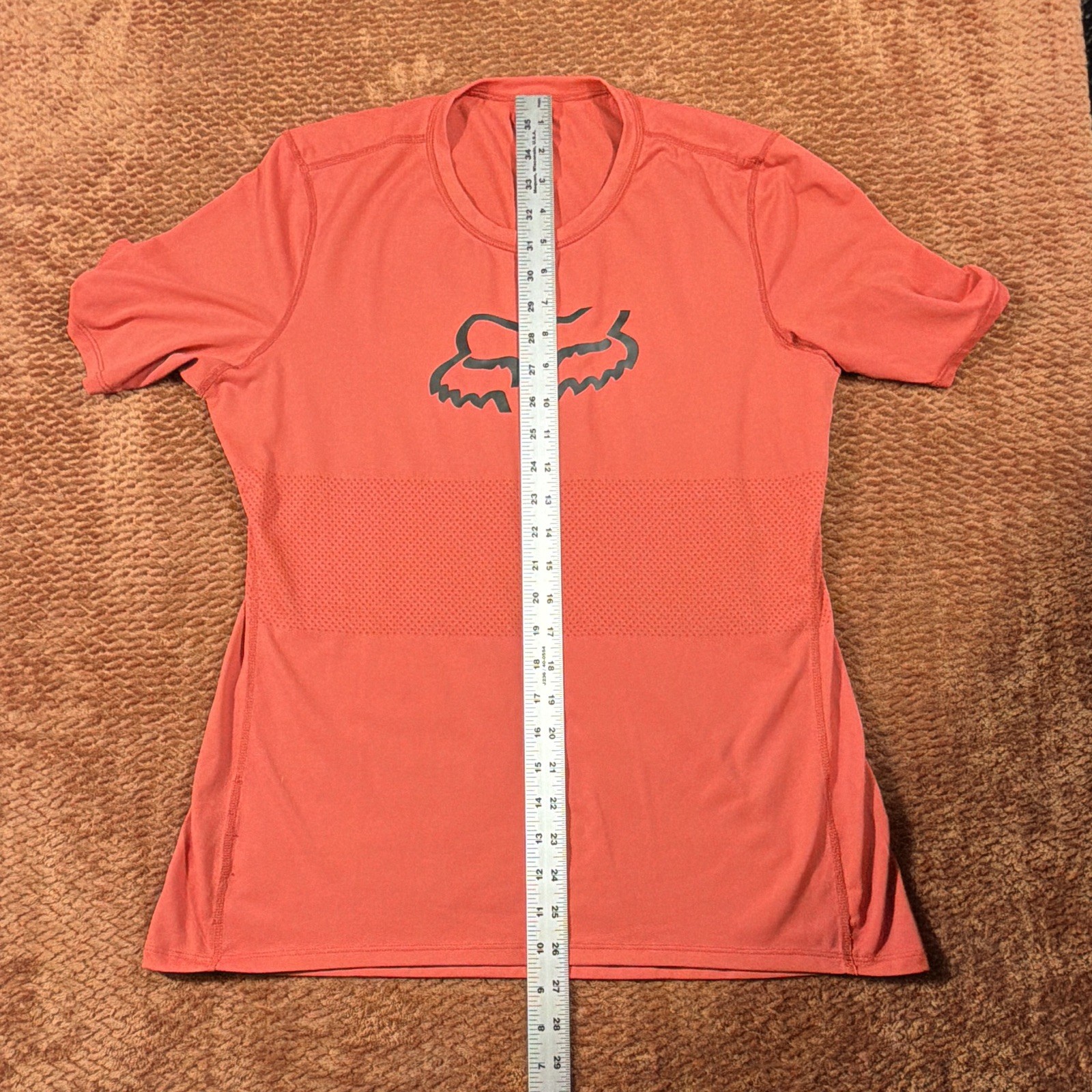 FOX Ranger Men's Jersey T-Shirt L Red Short Sleeve Cycling gallery