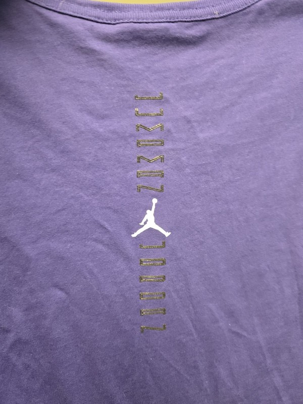 Jordan AJXI 11 Mens 3XL Tank Top Sleeveless Shirt Germain Blue White Jumpman gallery