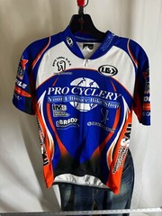 Louis Garneau Pro Cycle Bicycle Cycling Jersey Shirt Bike Shop Small S