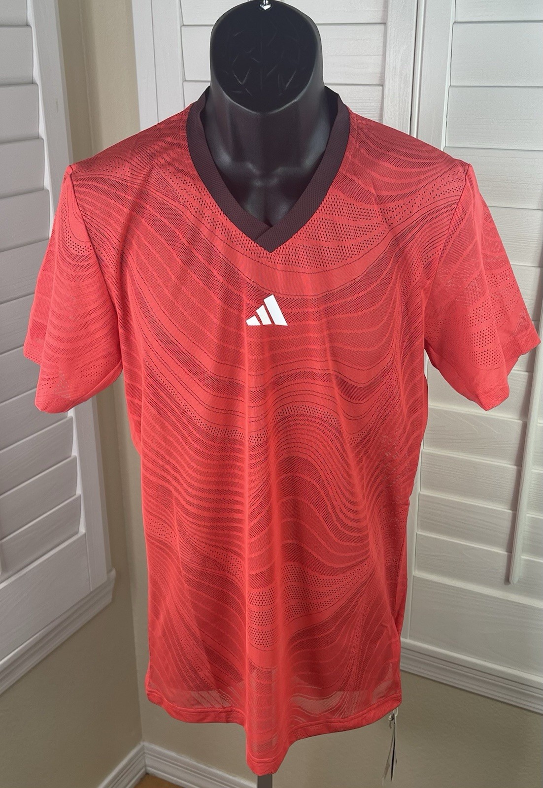 Adidas Tennis Pro Climacool+ Mesh FreeLift Training Shirt JD8633, Men L, NWT $80 gallery