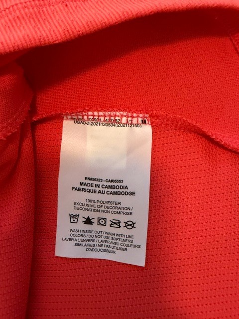 Nike Rafa Nadal Dri-FIT ADV Orange Tennis T-Shirt, size M gallery