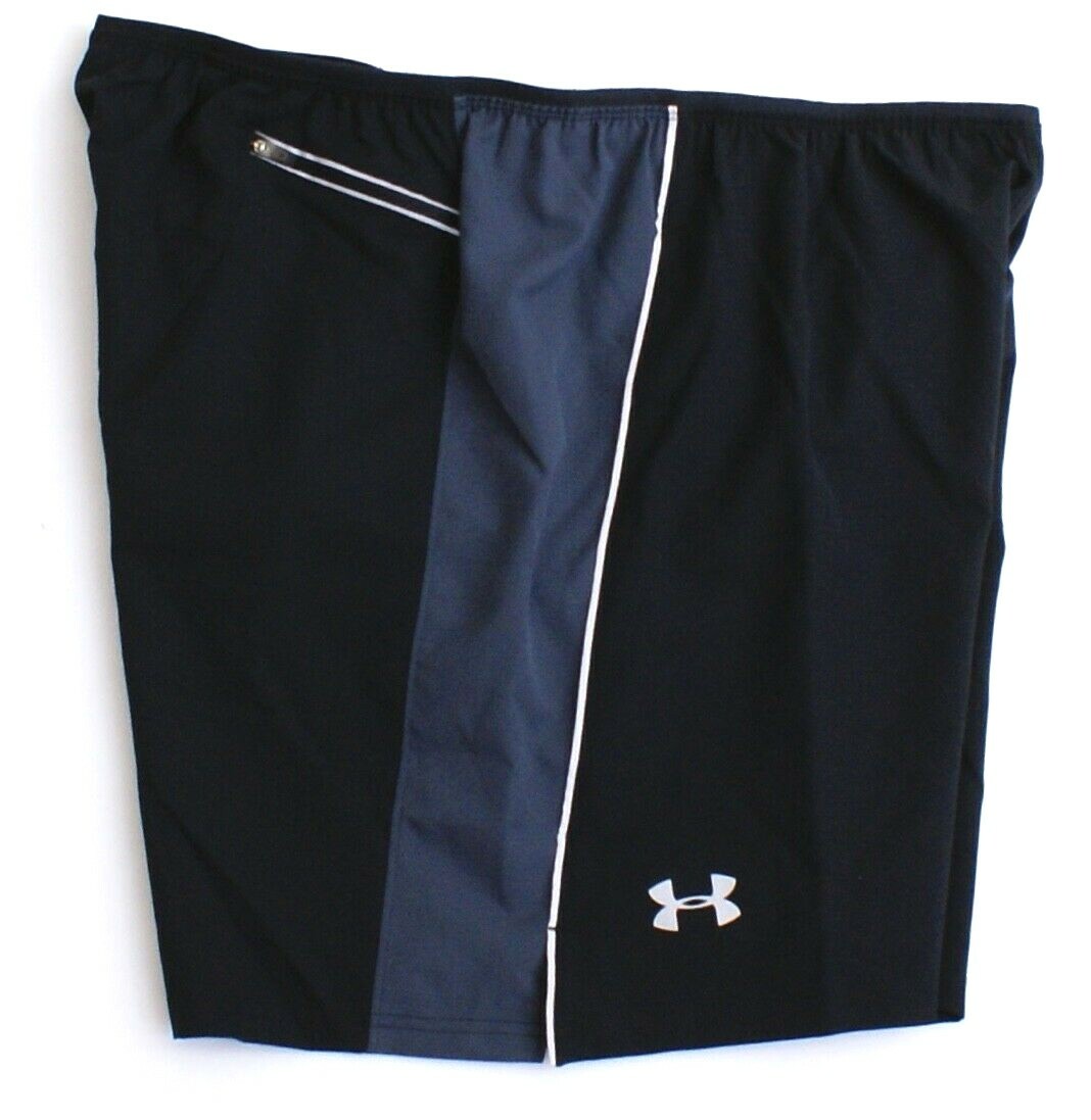 Under Armour Coolswitch Black Brief Lined Running Shorts Men's NWT gallery