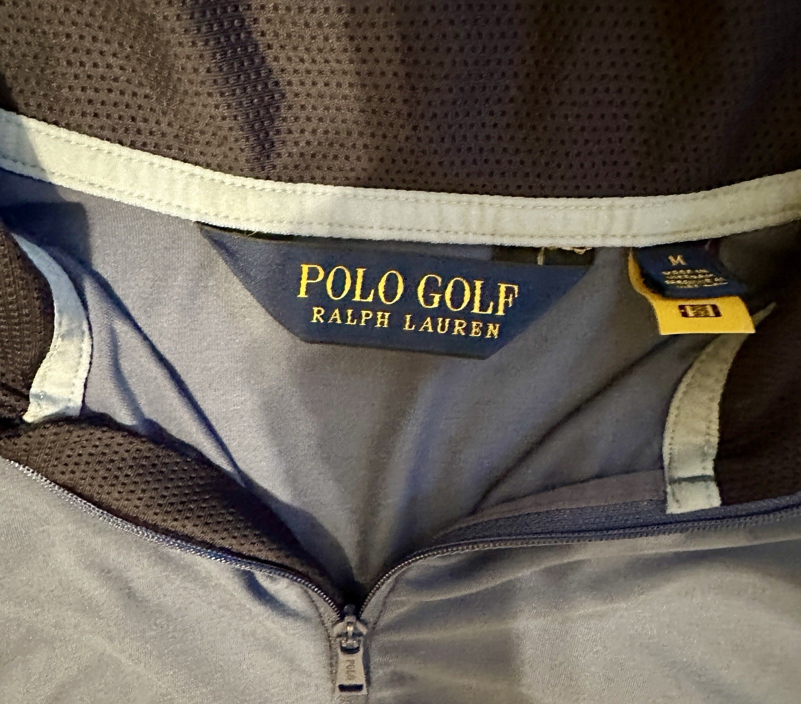 Loxahatchee Club Quarter Zip Polo Golf By Ralph Lauren Blue Turtle Logo gallery