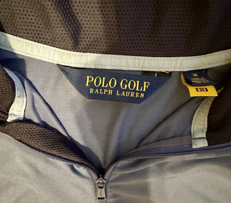 Loxahatchee Club Quarter Zip Polo Golf By Ralph Lauren Blue Turtle Logo gallery