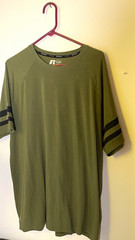 Russell Dri-Power 360 Men’s Green/Black Crew Neck Training Fit T-Shirt XL