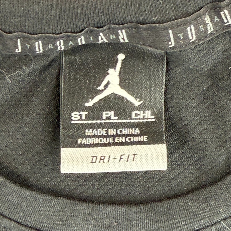 Nike Team Jordan Alpha 23 Dri-FIT T Shirt n Black Men ST Small Tall Short Sleeve gallery