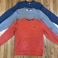 Lot of 3 Under Armour Men’s Storm Daytona Crew Neck golf pullover Size M
