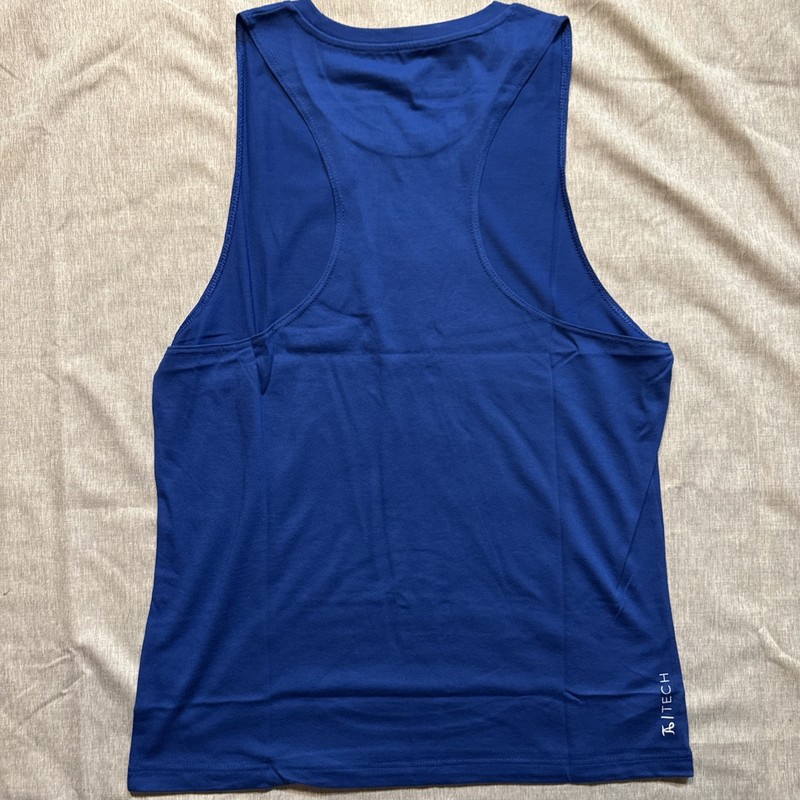 Tailored Athlete Basic Training Vest In Cobalt Blue Large gallery