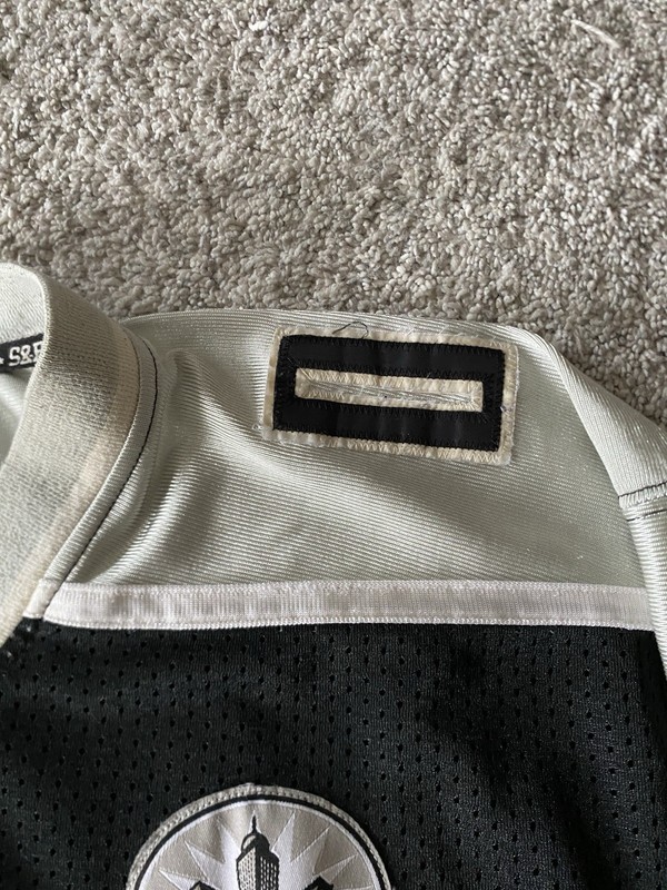 Vtg Steve & Barry's City Wide Series Football Jersey Mens Black buffalo Y2K Worn gallery