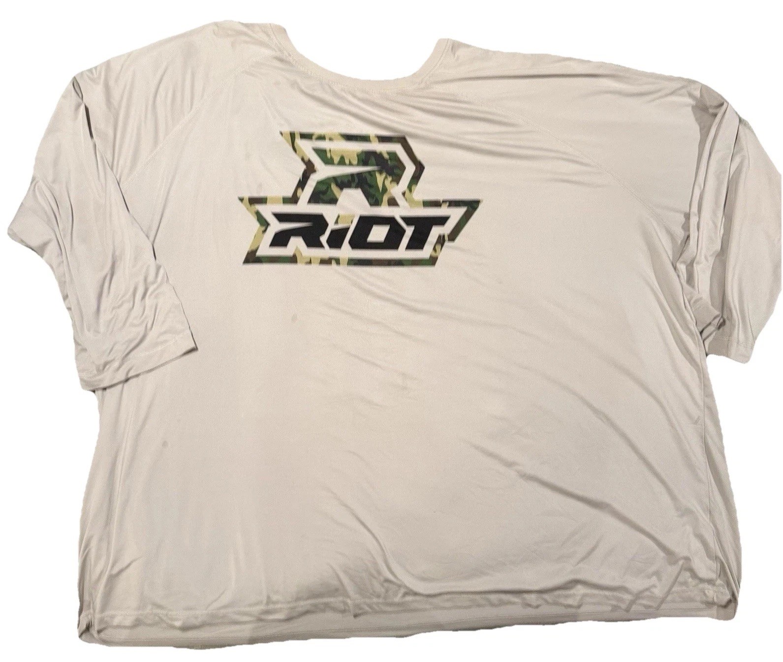 Riot Boulder Creek Power Wicking Long Sleeve Tan Tshirt Sport Athletic Shirt 7XL gallery